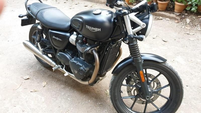 triumph street twin second hand