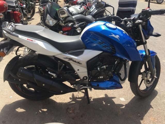 69 Used Blue Color Tvs Apache Rtr Bike For Sale Droom