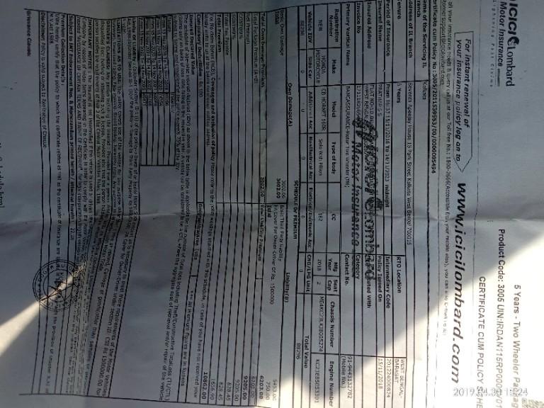 Honda CB Hornet 160R  ABS DLX 2018