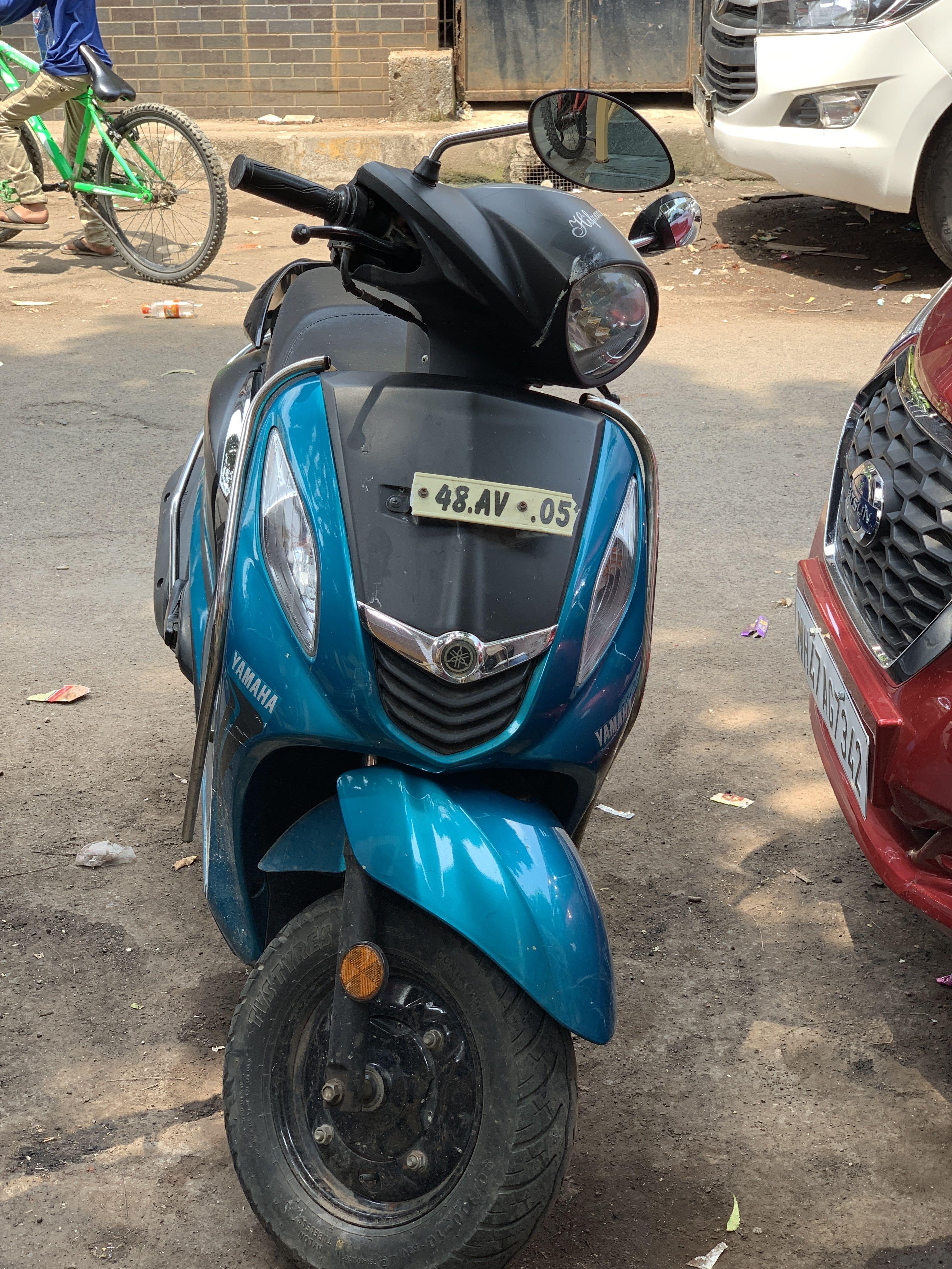 yamaha fascino 110cc on road price
