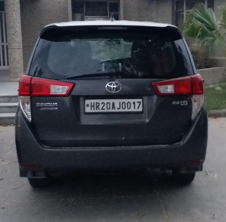 Toyota Innova Crysta 2.8 GX AT 8 STR 2017
