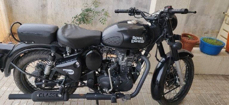 Used Royal Enfield Classic Stealth Black 500cc 2018 Model (PID ...