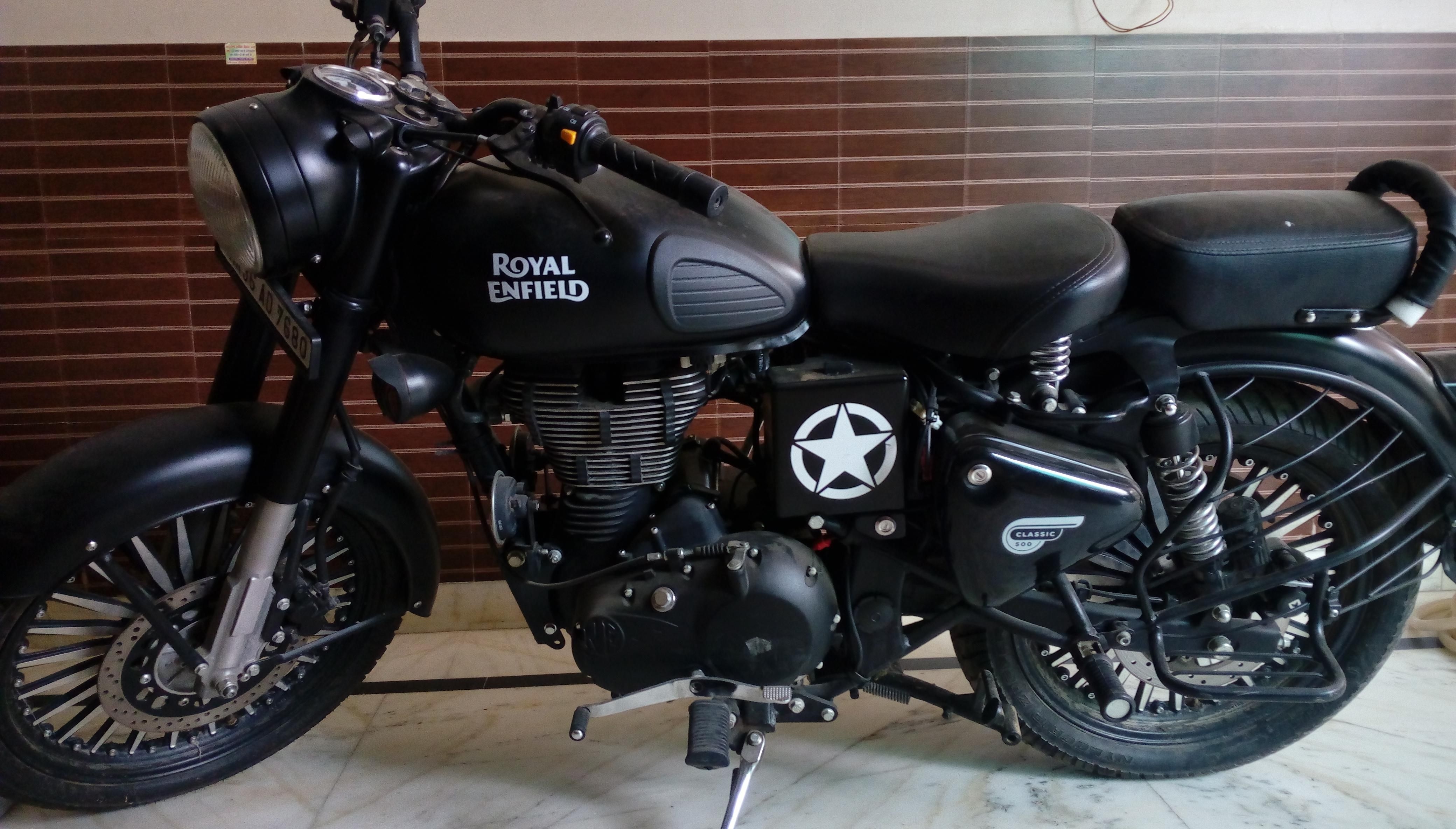 Used Royal Enfield Classic Stealth Black 500cc 2018 Model (PID ...