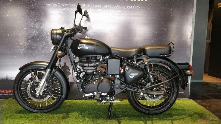 Royal Enfield Classic Stealth Black 500cc 2018