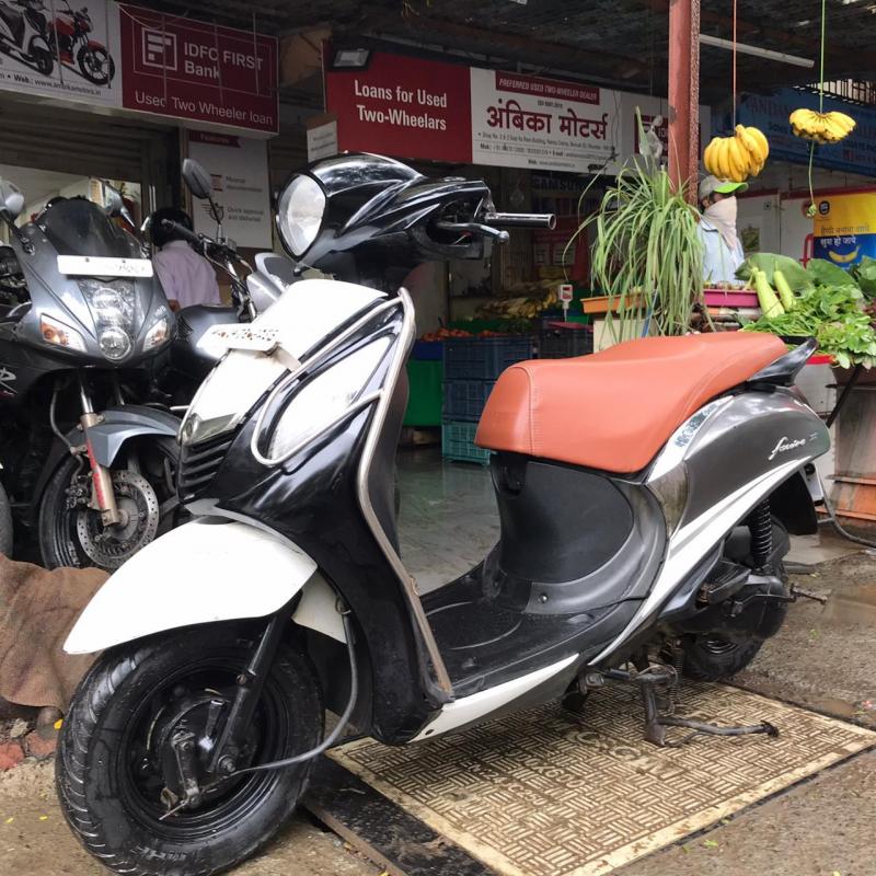 yamaha fascino 110cc on road price