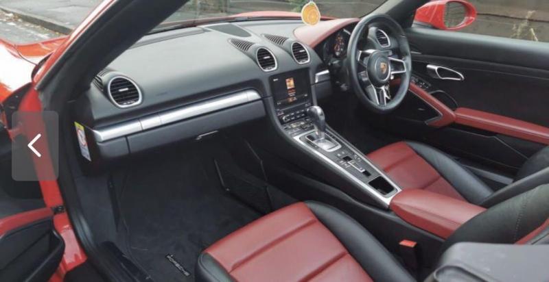 Porsche 718 Boxster 2017