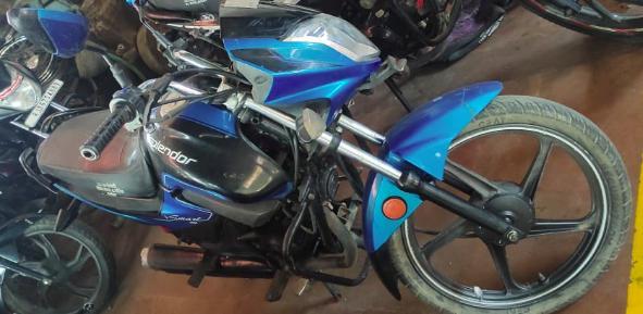 Hero Splendor ISmart Self Drum Alloy 2017