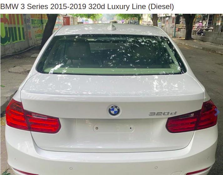 BMW 3 Series 320d Luxury Line 2015