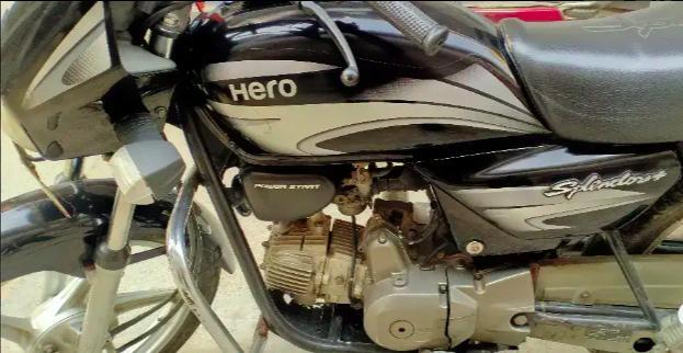 Hero Splendor Plus Self Alloy 100cc 2017