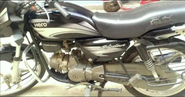 Hero Splendor Plus Self Alloy 100cc 2017