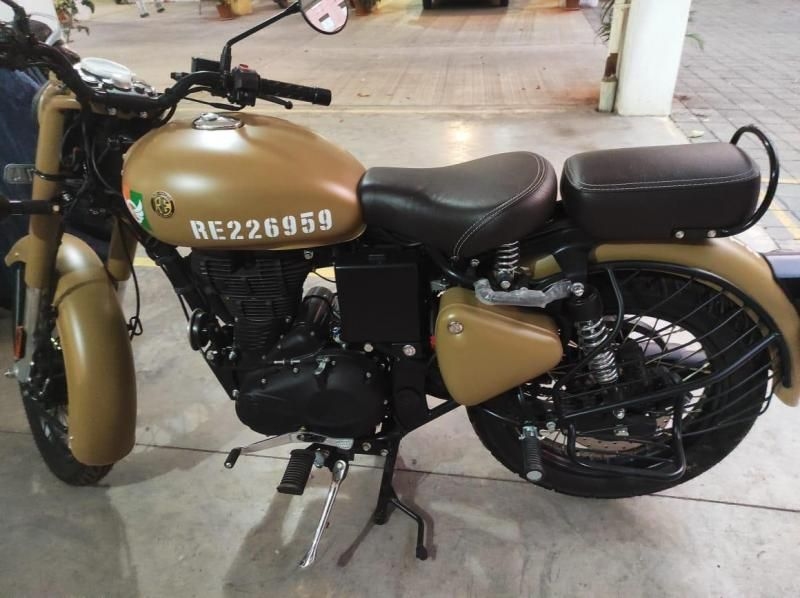 Used Royal Enfield Classic 350cc Abs Stormrider Sand Bs6 2021 Model Pid 1420430120 Bike For 0489