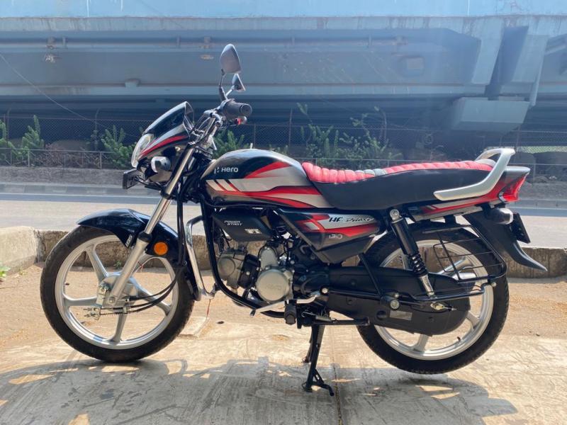Hero HF Deluxe IBS Self Alloy 100cc BS6 2021