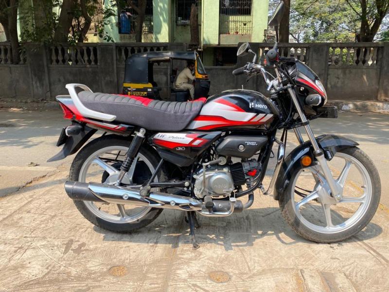 Hero HF Deluxe IBS Self Alloy 100cc BS6 2021