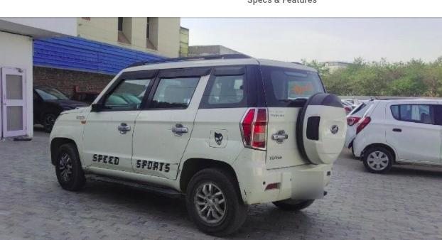 Mahindra TUV300 T8 mHAWK100 2018