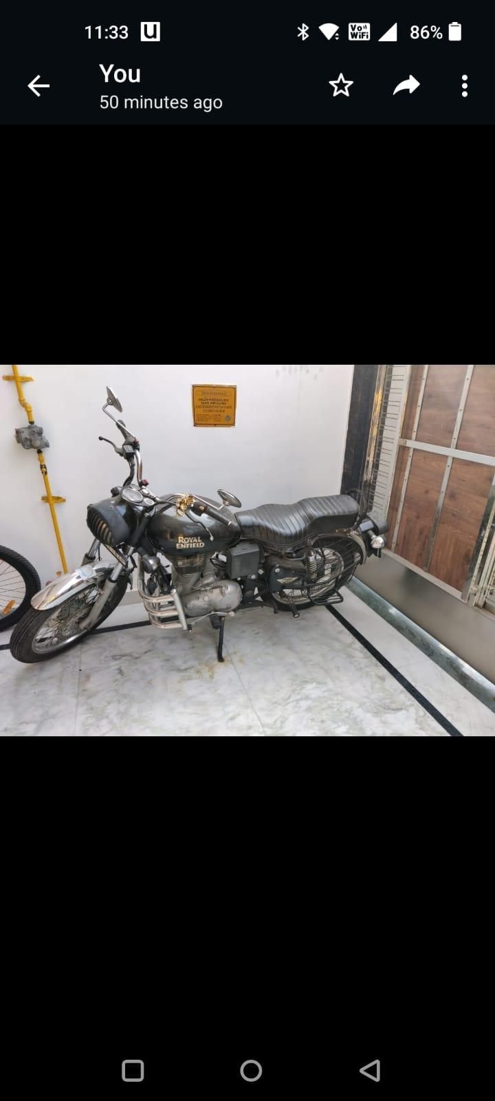 Used Royal Enfield Bullet Electra Twinspark 350cc 2017 Model Bike for ...