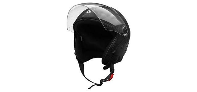 Xpearl Open Face Natural Black Helmet