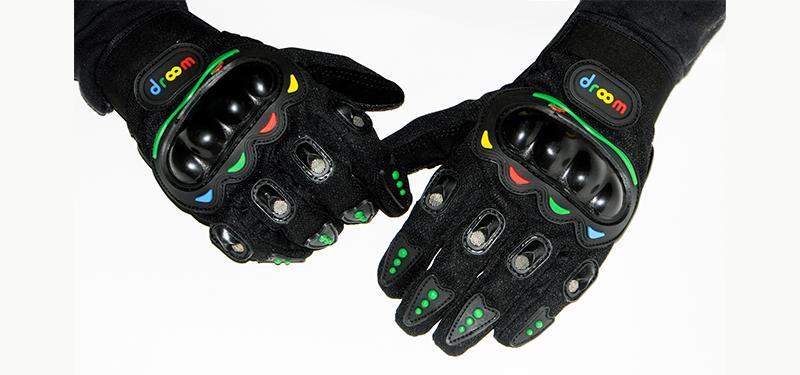 Droom Branded Biker Gloves