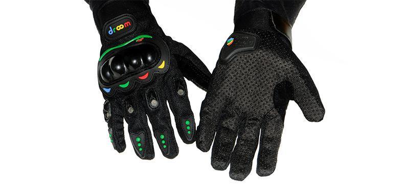Droom Branded Biker Gloves