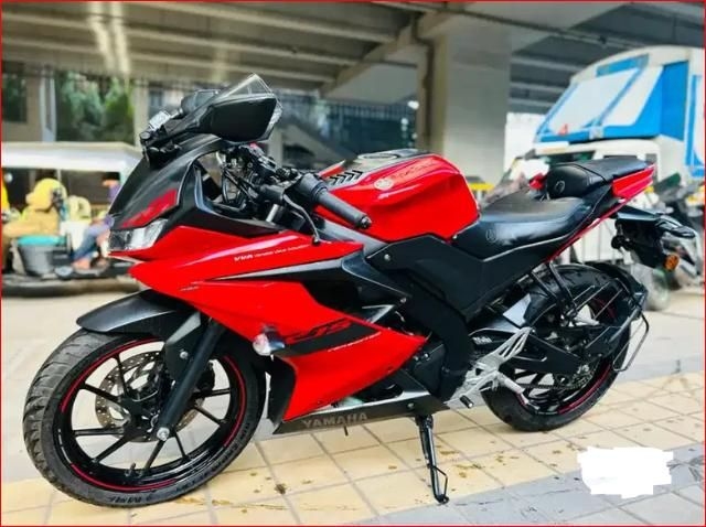 Used Yamaha YZF-R15 V3 150cc Metallic Red BS6 2021 Model (PID ...