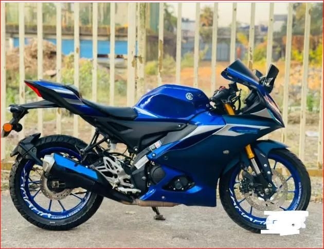 Used Yamaha YZF-R15 V4 Racing Blue 2022 Model (PID-1421619130) Bike for ...