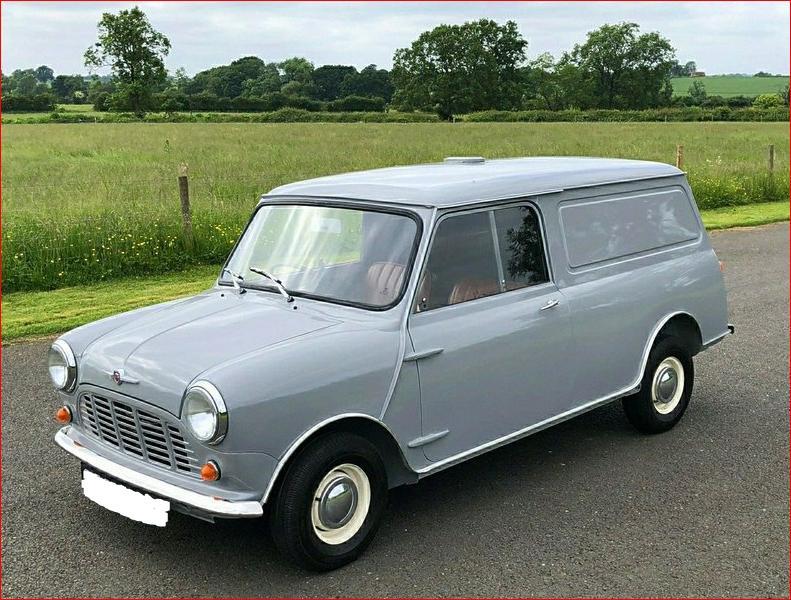 Morris delivery Van 1962