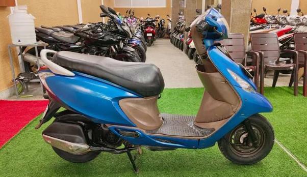 TVS Scooty Zest 110 Matte Series 2017