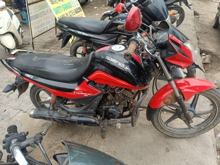 Hero Splendor ISmart Self Drum Alloy 2017