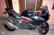 TVS Apache RTR 310 Arsenal Black with Quickshifter 2023