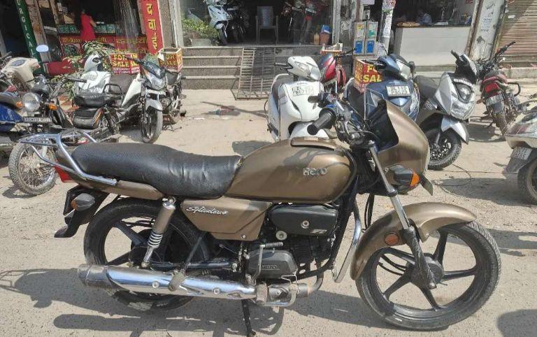 Hero Splendor Plus Kick Alloy 100cc IBS BS6 2021