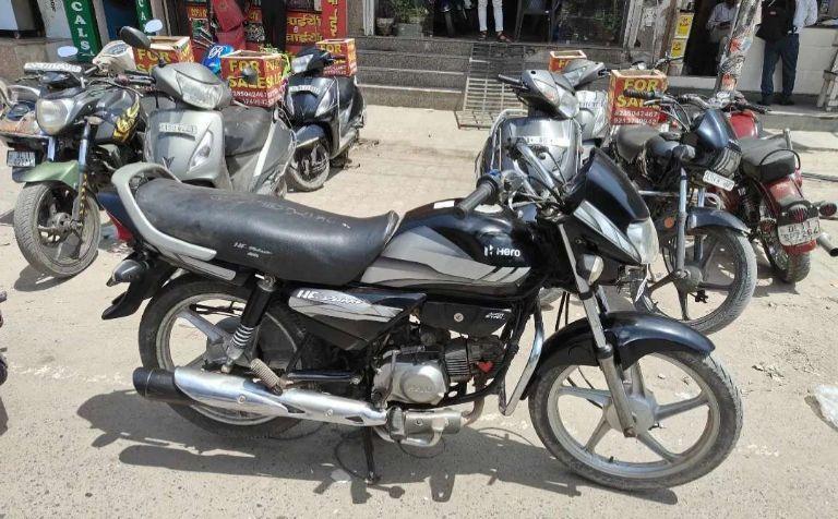 Hero HF Deluxe IBS Self Alloy 100cc BS6 2020