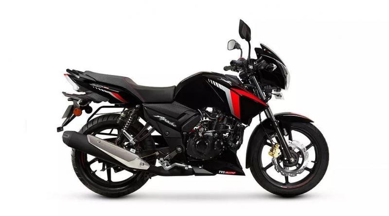 TVS Apache RTR 160cc RM Drum Black Edition 2024