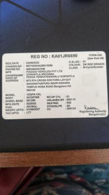 Piaggio Vespa VXL 125cc 2022