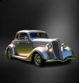 Ford V8  Early Cherry Silver 1935