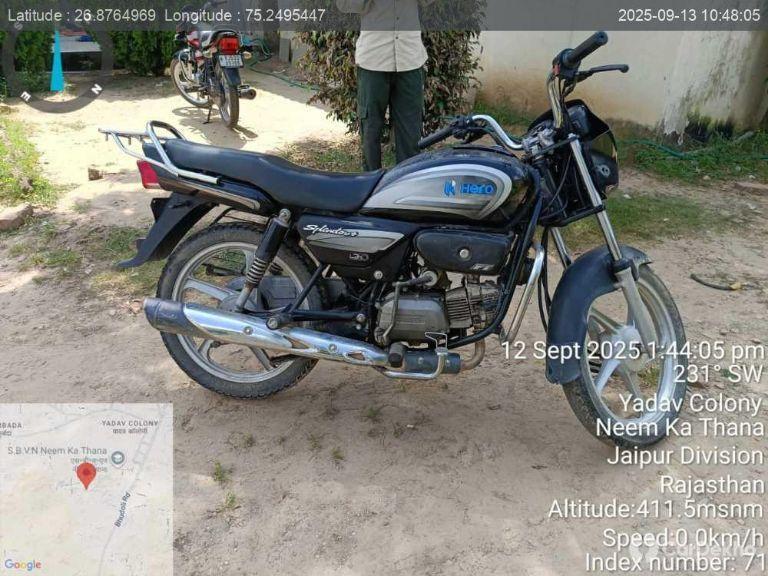 Hero Splendor Plus Self Alloy 100cc 2024