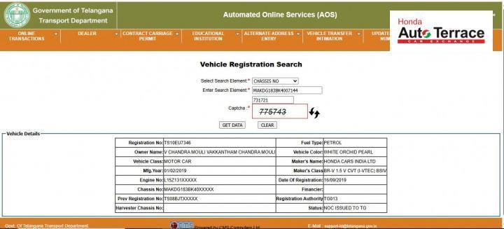 Honda BR-V V CVT Petrol 2019