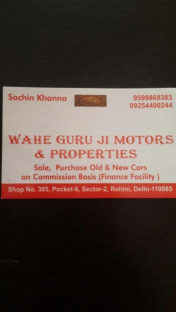 Wahe Guruji Motors & Properties