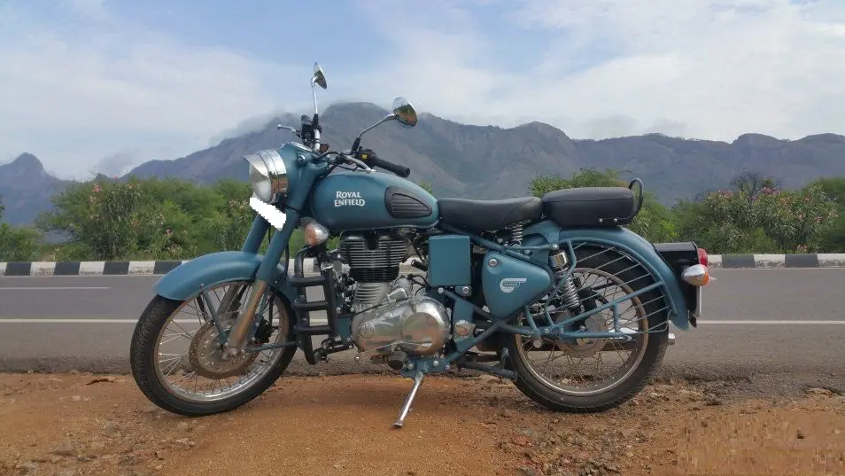 royal enfield classic squadron blue