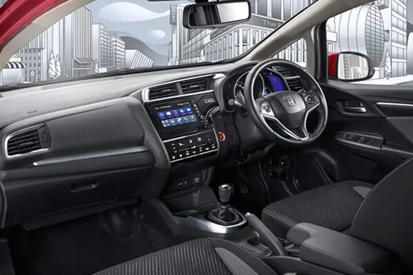Honda WR-V Front Seats and Steering Wheel
