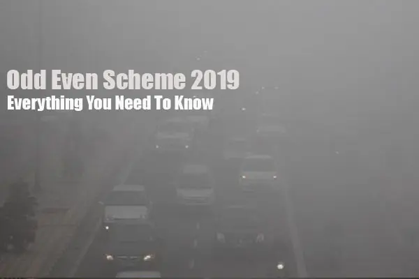 Odd even rule in Delhi 2019
