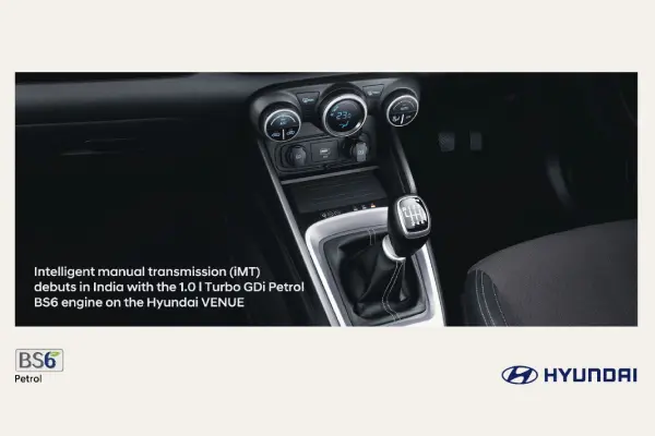 Hyundai Venue AMT Interior