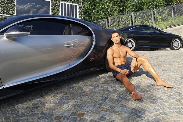 Cristiano's purchase of Bugatti Centodieci