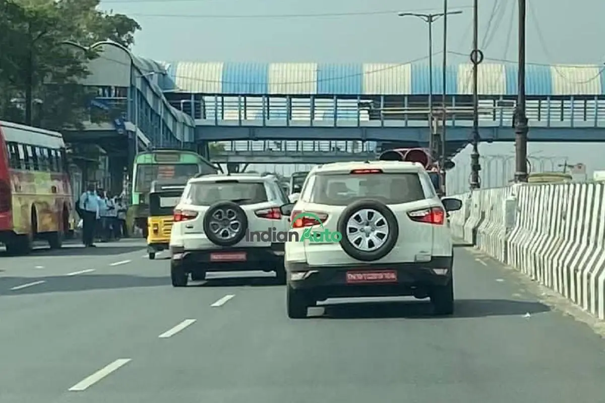 Ford EcoSport Spied