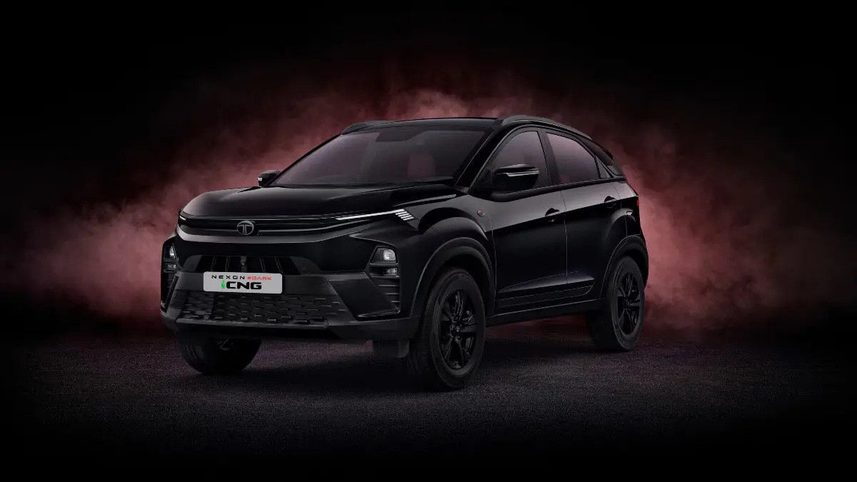 Tata Nexon iCNG Red Dark Edition launched