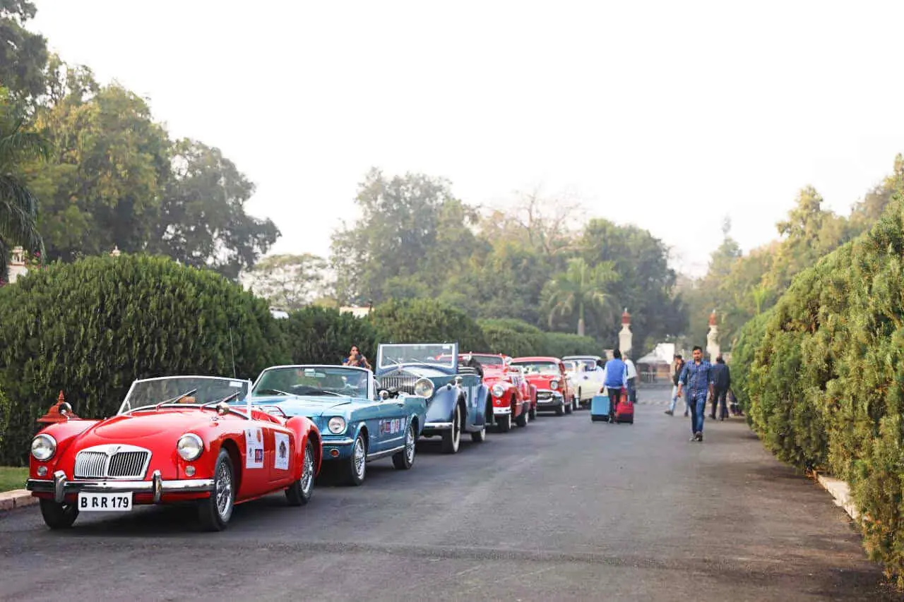 biggest vintage car show in gurugram february 2025
