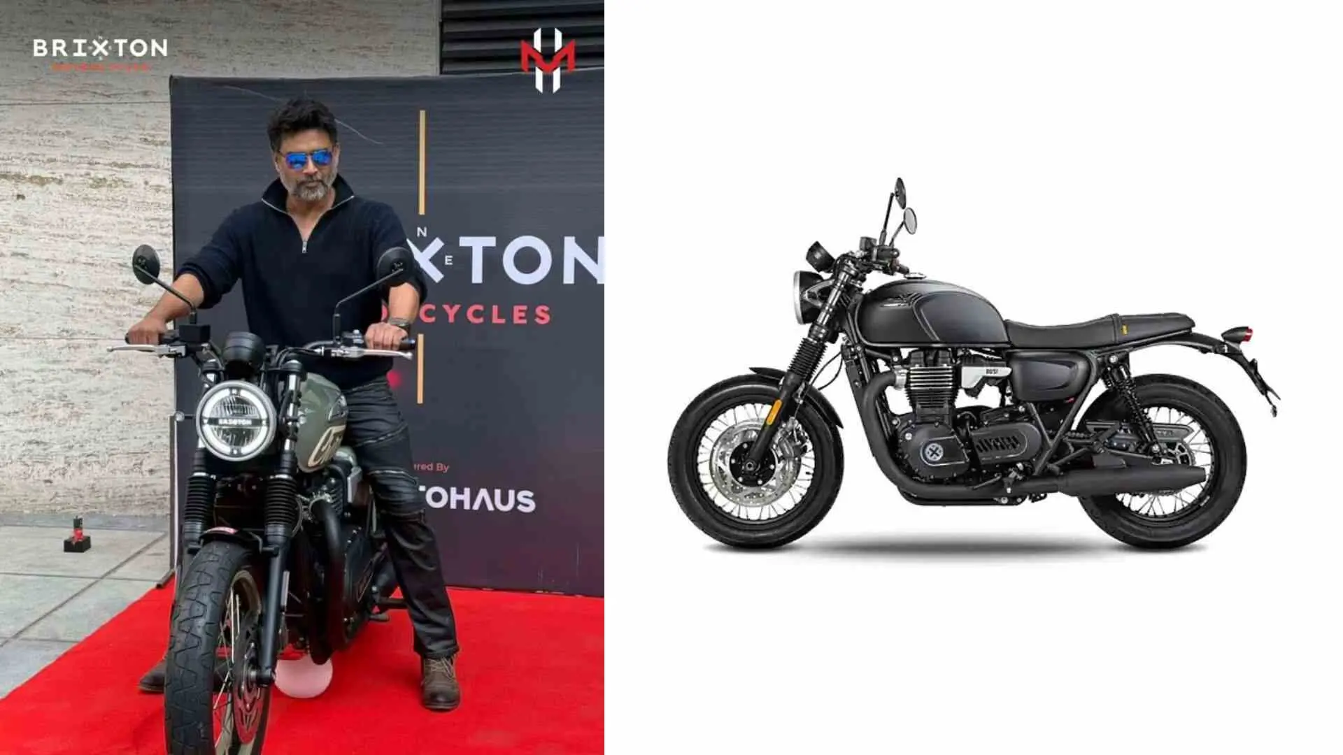 R. Madhavan adds Brixton Cromwell 1200 to his bike collection