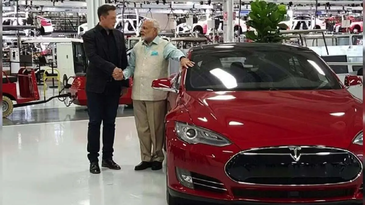 Tesla is launching in India in April