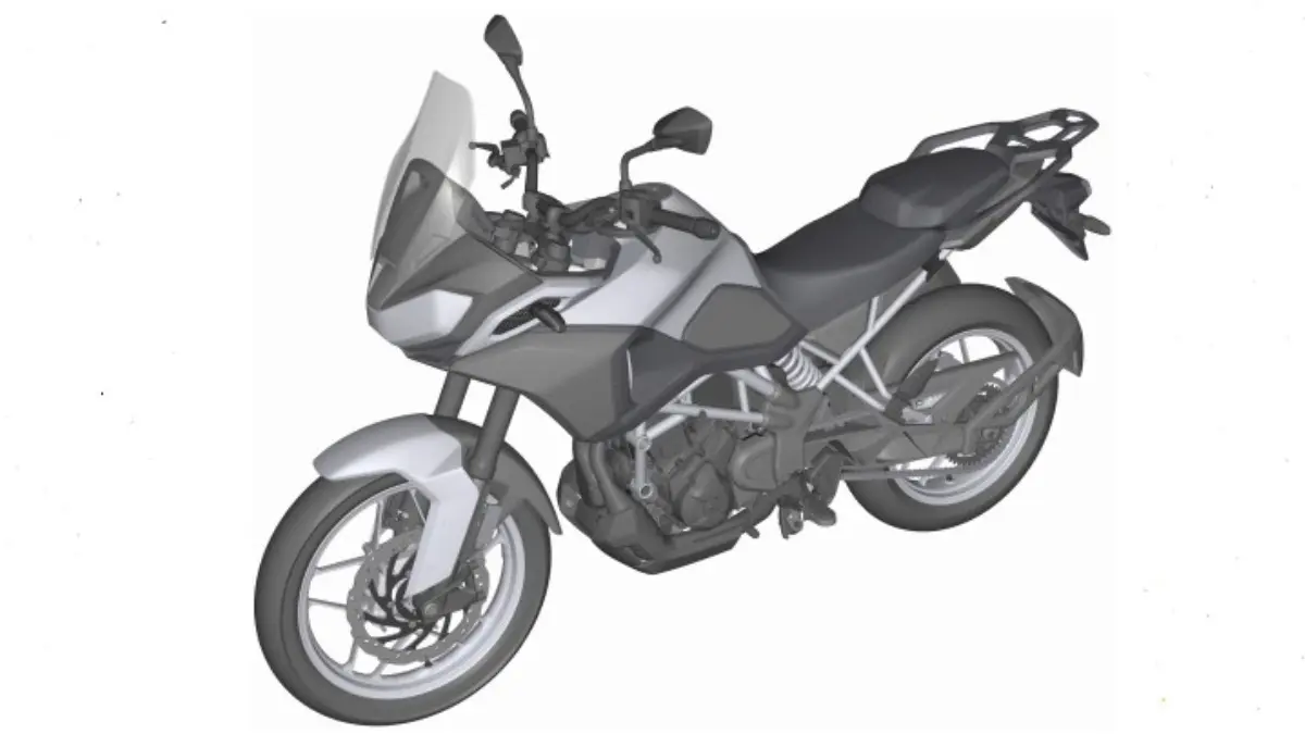 TVS Apache RTX 300 design patent filed and how it looks