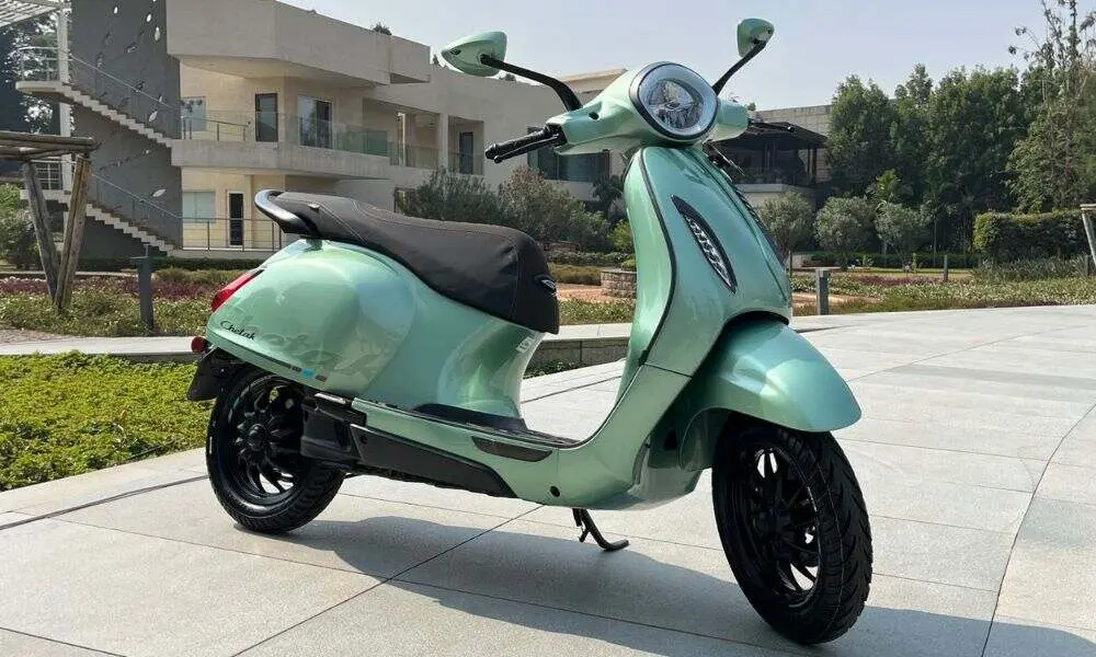 bajaj chetak top selling March fy25