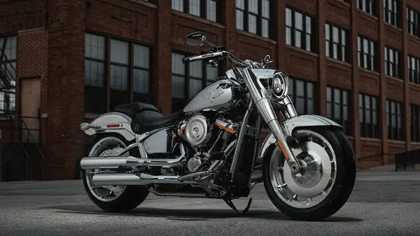 Harley Davidson Fat Boy Gray Ghost 