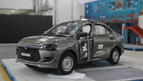 Maruti Suzuki Dzire achieves 5 star crash test BNCAP rating